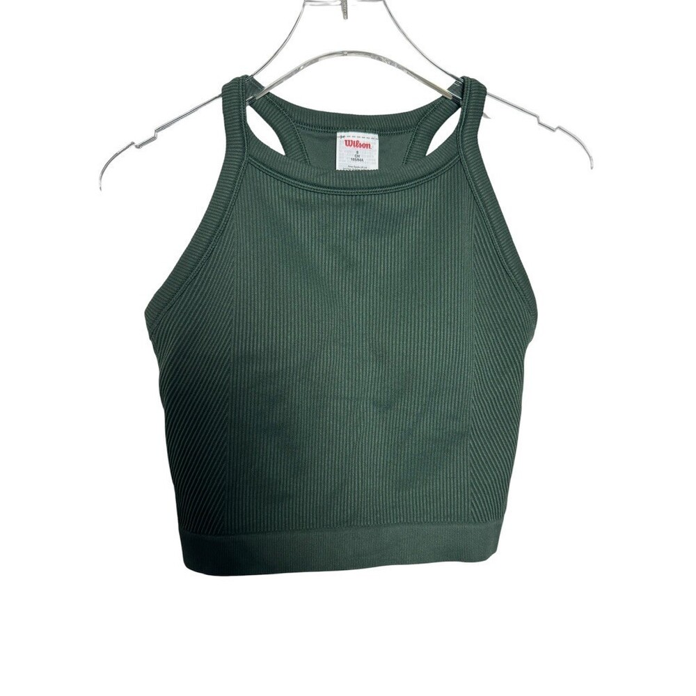 Wilson Seamless Cropped Tennis Tank Top Bundle Set of 3 Women Small - Picture 2 of 13